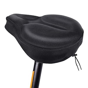Brede fietsstoelhoes, Bestcool grote Gel Bike Seat Cover met Holle Mountainbike Zadel Non-Slip Fietszitje Memory Foam…