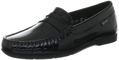 Zapatos de cuero para mujer Mephisto Janet casuales negros en talla 36.5 P5100789