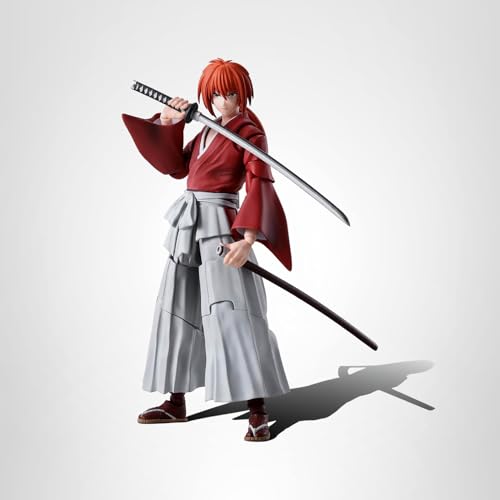 TAMASHII NATIONS - Rurouni Kenshin: Meiji Swordsman Romantic Story - Kenshin Himura, Bandai Spirits S.H.Figuarts Action Figure