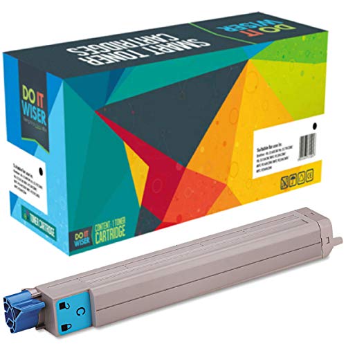 Do it Wiser Compatible Toner Cartridge for Xerox Phaser 7400 7400dn 7400n - 106r01077-18,000 Pages (Cyan)