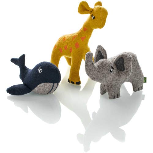 HUNTER Eiby Elephant Dog Toy, Grey, 19 cm, Polyester grey - Image 3