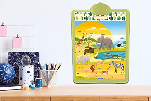Cartel interactivo Lexibook JCMAT15i1 bilingüe con test de animales 7