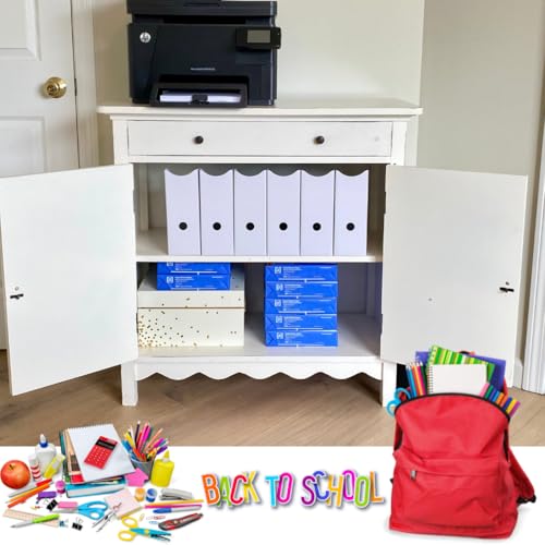 Evelots Magazine File Holder Organizer Box (6, 12, or 24 Pack) Storage for Desk and Shelves Multiple Color Options - Includes Labels for Organization