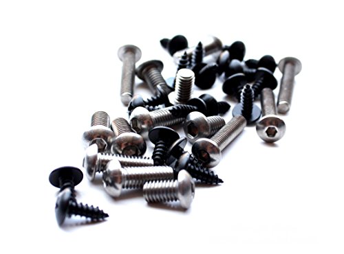 Yamaha YZF R1 02 03 Motorcycle Fairing Bolt Kit, Complete Screws and Fasteners kit R-1 2002 2003