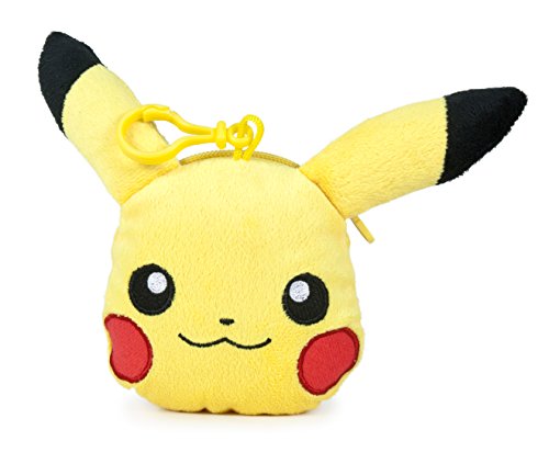 Pokemon - Purse, Pikachu Soft Toy, 12 cm, Yellow (760015202)