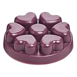 PartyLite Scent Plus® Melts, Herzförmig, Mulberry Duft, flammenlose Duftwachse in Herzform mit bis zu 60 Stunden Duftdauer, Wohn- und Küchendekoration, Männer und Frauen
