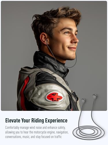 Softvox Reusable Motorcycle Ear Plugs