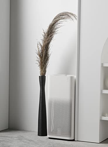 Image of AETVRNI 16 inch Tall Black Ceramic Vase Home Decor,Floor Vase for Pampas Grass