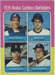 1975 Topps # Gary Carter Baseball Rookie Card