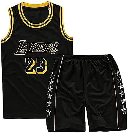 Qkydky Basketball Trikot Kinder,Basketball Trikot Jungen-2er-Set | Basketball Trikot Kinder 2 Stücke,Basketball Kinder Trikot and Shorts,Basketball Trikot Set für 3-14 Jungen