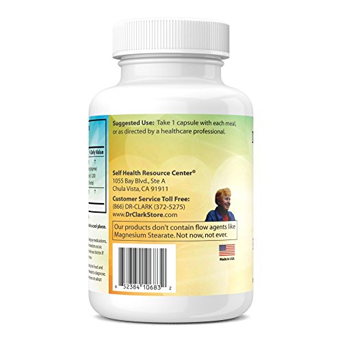 Dr. Clark Pancreatin And Lipase Enzyme Supplement, 500Mg, 100 Gelatin Capsules #TOP2