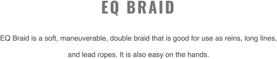 Samson EQ Braid Double Braid Polyester Yacht Rope 1/2" 8,300 lb. Tensile Colors: Blue, Black, Beige, Beige/White, Black with Blue Tracer, Pink and Purple (Black, 1/2" x 25 ft. Hank)