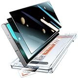 LK 2 Pack for Samsung Galaxy S24 Ultra Screen Protector Anti-Spy, Anti-Scratch, Privacy Full Coverage, Auto-Installation, 0 Dust & Bubbles for Galaxy S24 Ultra, HD Ultra-Thin