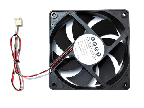 Image of Fourdot 120mm 5Inch Computer Cabinet Cooling Fan 12V 3000RPM with Motherboard Connector Model 12025