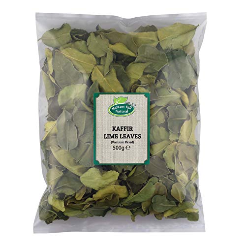 Hojas de Lima Kaffir 500 g (Secado al Vacío) de Hatton Hill...