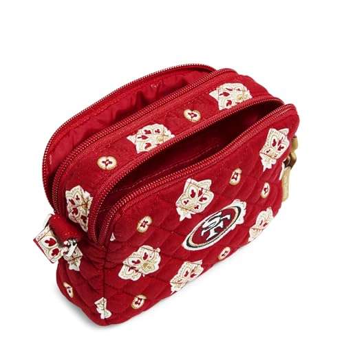 Image of Vera Bradley womens Cotton Small Stadium Crossbody Bag