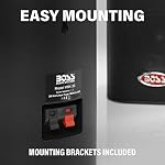 BOSS Audio MR4.3B 200-Watt 3-Way Marine 4-Inch Enclosed System Speaker
