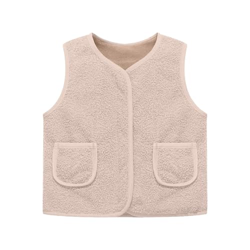 Generisch Teddy Fleece Weste Kinder Mädchen Fleeceweste...
