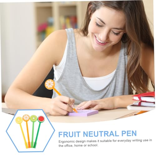 Angoily 12pcs Fruit Gel Pen miniatura 3