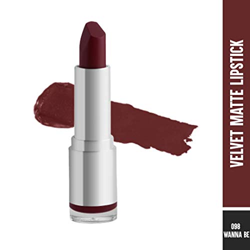 Image of Colorbar Lipstick Wanna Be (Matte) | Enriched with Vitamin E, Jojoba Oil and Shea Butter| Smudgeproof | Creamy matte finish | Lasts upto 5 hrs | Suitable for all skin types