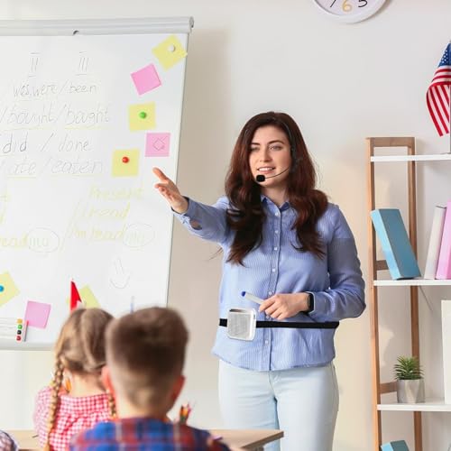 Amplificador de voz pessoal | Alto-falante de guia turístico com bateria recarregável de 2200mAh - A