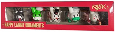 Labbits Kidrobot Happy Ornaments Figure Set