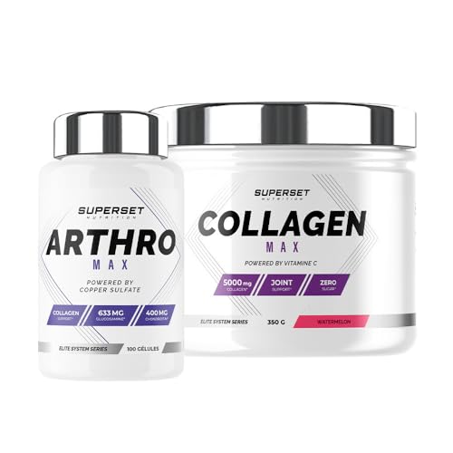 MOBILITY PACK - ARTHRO MAX (100 CAPS) - COLLAGEN MAX (350G) Sandía