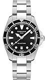 Certina, Mens, DS Action Gent, 40, mm, Steel, Quartz, Precidrive, Watch, Black, Steel, C0484101105100