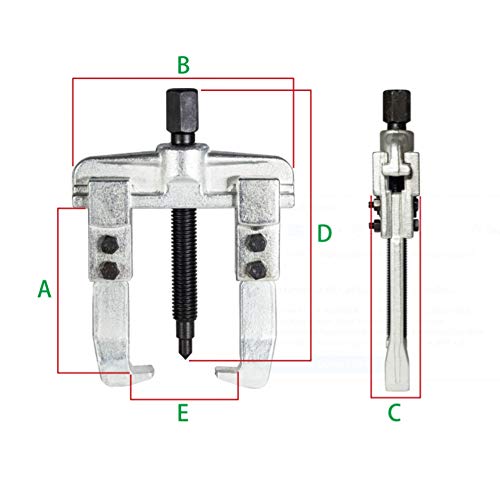 Saca polia 2 garras Deslizantes 10