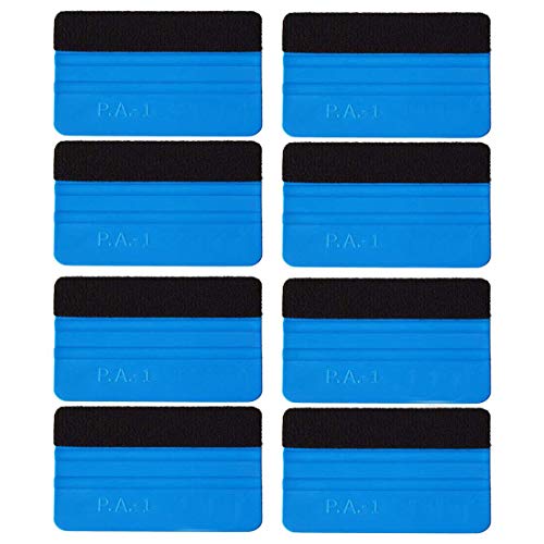 8 Pack Felt Squeegee Wrapping Tool, 4'' Inch Premium Scratch-Proof Decal Vinyl Wrap