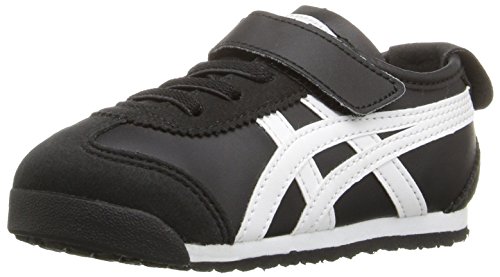 Onitsuka Tiger Kids by Asics Baby Boy's Mexico 66 TS (Toddler) Black/White 9 Toddler M
