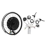 BTIHCEUOT 20 Inch Electric Wheel Kit, Electric Conversion Wheel Kit Strong Bearing Capacity 48V 1000