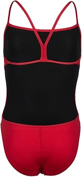 Team Swimsuit Challenge Solid Çocuk Kırmızı Yüzücü Mayosu 004765450