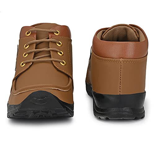 Image of Men's Casual Boots for Men Stylish, Durable & Comfortable Everyday Footwear for Travel, Work, or Outings, Ideal for All-Season Casual Use