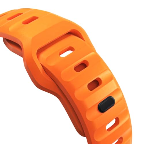 Image of ACM Watch Strap Slide 42mm 44mm 45mm 46mm 49mm Sports Silicone Belt compatible with Fire-Boltt Visionary Bsw046 Smartwatch Breatheable Band