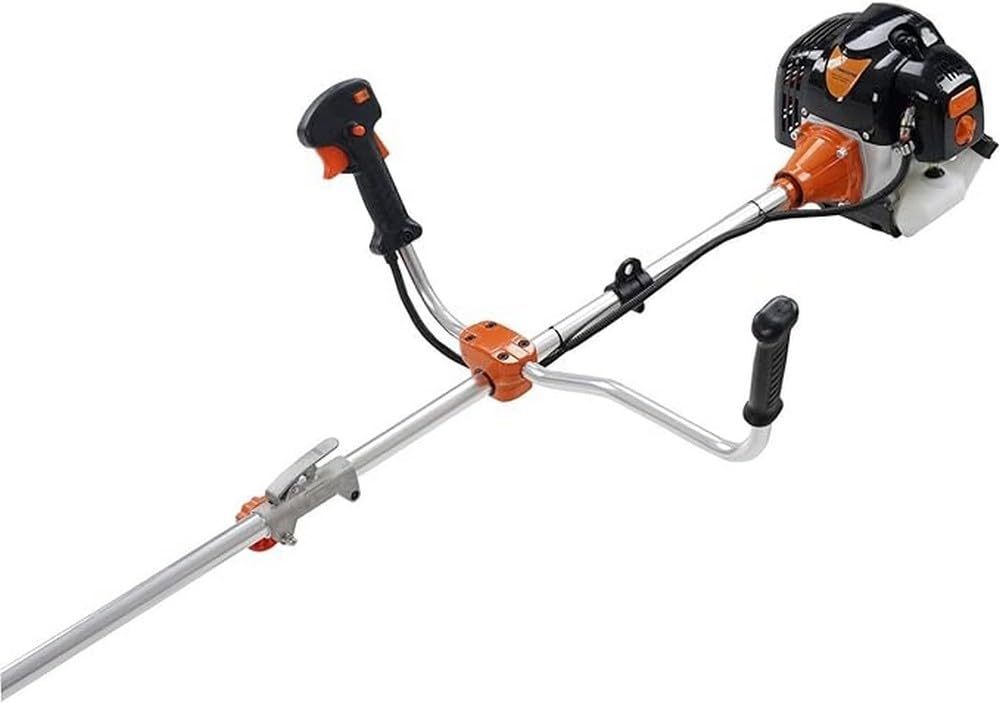 TIMBERPRO Kosiarka spalinowa 2 w 1, 52 ccm, kosiarka z szpulą + 3 ostrza