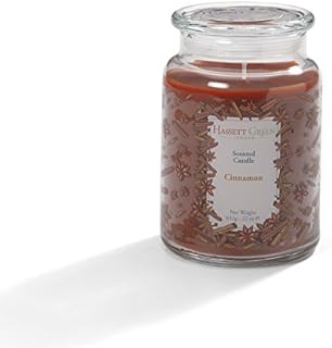 Hassett Green London Scented Candle Jar - Hearts & Roses (22 OZ)