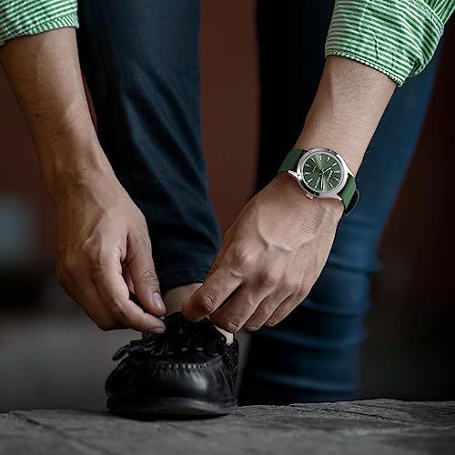 BERNY Quarzuhr fr Mnner Miyota 2105 Bewegung Mnnliche Mode Wirstwatch wasserdichte Mnner Cusual Uhr Leuchtende Hnde Silikonarmband