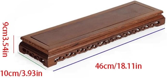 MIROOOO スタチューベース 花瓶スタンド 木製 長方形 ベース 花瓶 鉢植え 仏像 無垢材 手芸 装飾 底 サポート 木製 デ MIROOOO  スタチューベース 花瓶スタンド 長方形 木製ディスプレイスタンド 木製魚飼育用の水槽 花瓶 石 仏像 盆栽台座 手芸 花瓶 置き台 木製」の人気 ... MIROOOO スタチューベース 花瓶スタンド 木製花瓶ベース 無垢材 長方形 ディスプレイスタンド 盆栽鉢仏像 石飾りベース 木製