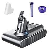 Bonadget V6 Battery Replacement for Dyson V6 Animal Motorhead Absolute SV03 SV04 SV09 DC58 DC59 DC61 DC62 VTC4 Cordless Vacuum 6000mAh (Not for V7 V8)