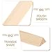 Ciieeo 10pcs Wooden Molding Trim for Windows DIY Decorative Window Trim Edging Natural Finish for Screens and Curtain Tie Backs Sides and Versatile Home Decor