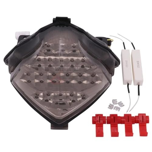 Feu arrière de moto à LED intégré YZFR1 2004 2005 2006 transparent - 2