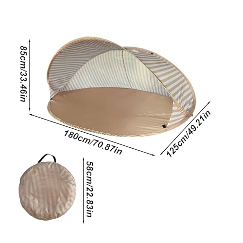 Sombra solar transpirable y plegable para piscina exterior y camping 5