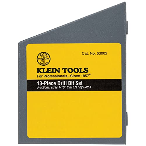 Forets à pointe standard Klein Tools 53002 pour perçage net sans bavure - 8