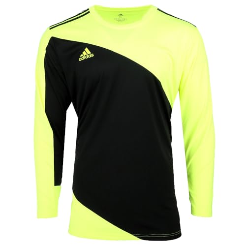 adidas Squadra 21 Maillot de gardien de but pour homme, Team Solar Jaune/noir, Taille S