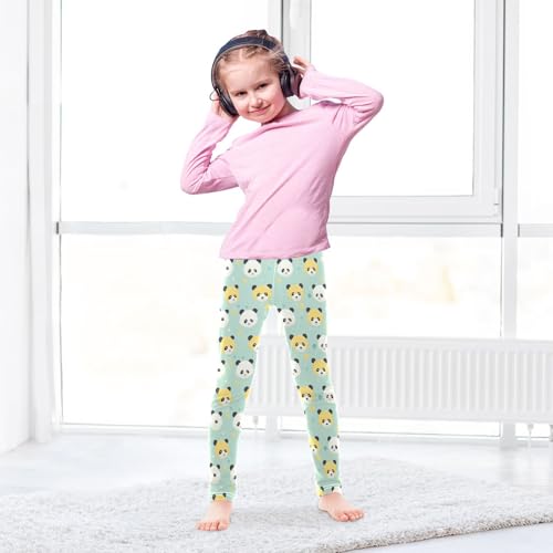 Girls' Leggings Cute Panda Kids Yoga Tights Pants 1 Pack 208505174