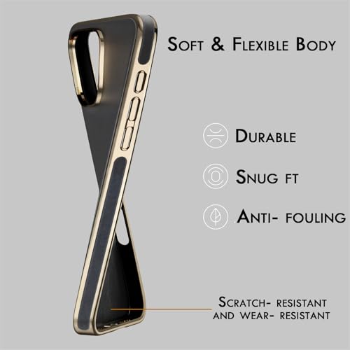 Coque cuir marron iPhone 16 Pro Max magnétique ajustement fin