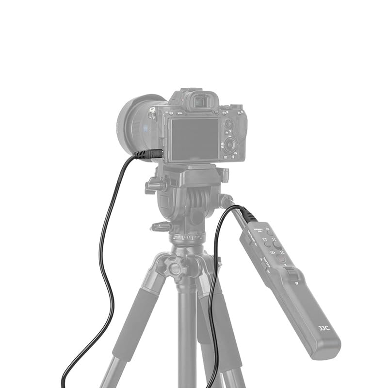 JJC 5M Aansluitkabel voor JJC SR-F2 Remote Commander JJC TP-F2/TP-F2K Afstandsbediening Statief JJC TPR-M1/TPR-U1 Pan Bar Controller voor Sony camera/camcorder met een Multi-terminal