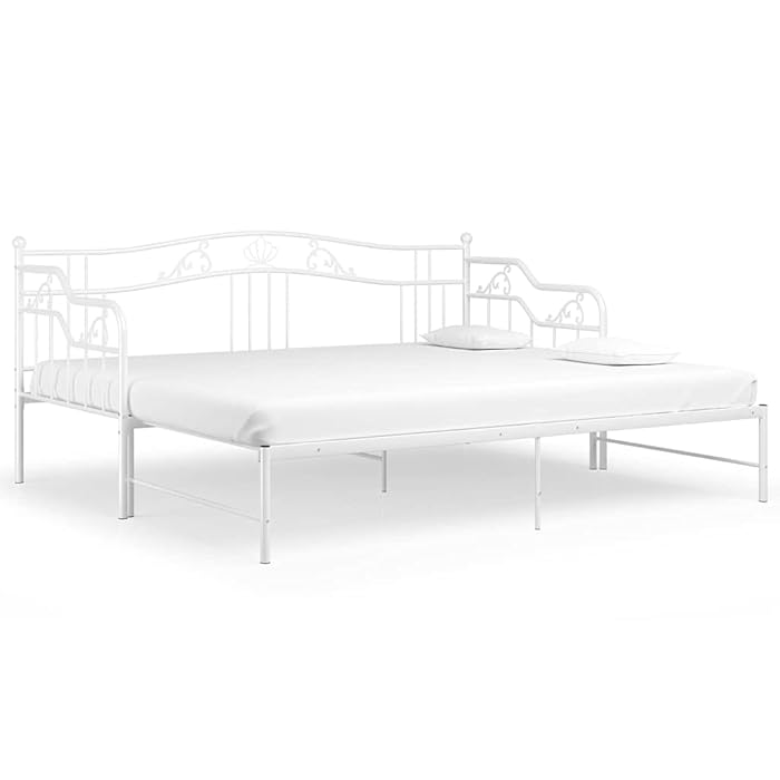 Buy vidaXL Pullout Sofa Bed Frame for Day Sleeping Guest Bed Sleepover