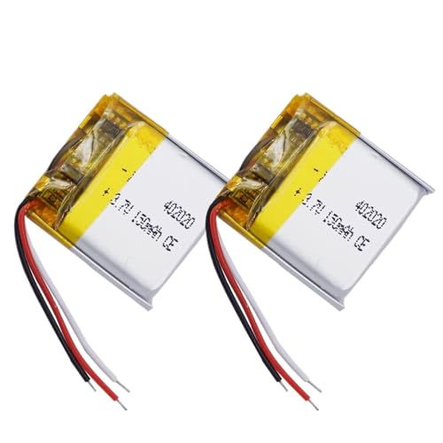 Batería 402020 3.7V para reparar auriculares Bluetooth y juguetes conector 3pin 2.54